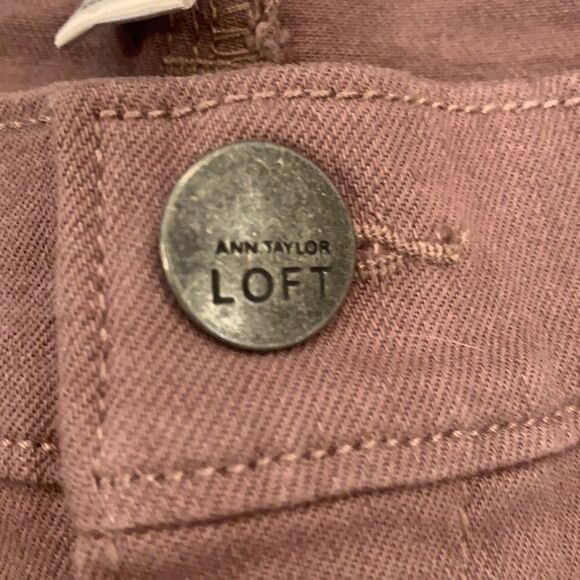 Dusty Rose LOFT Skinny Jeans - Picture 5 of 8